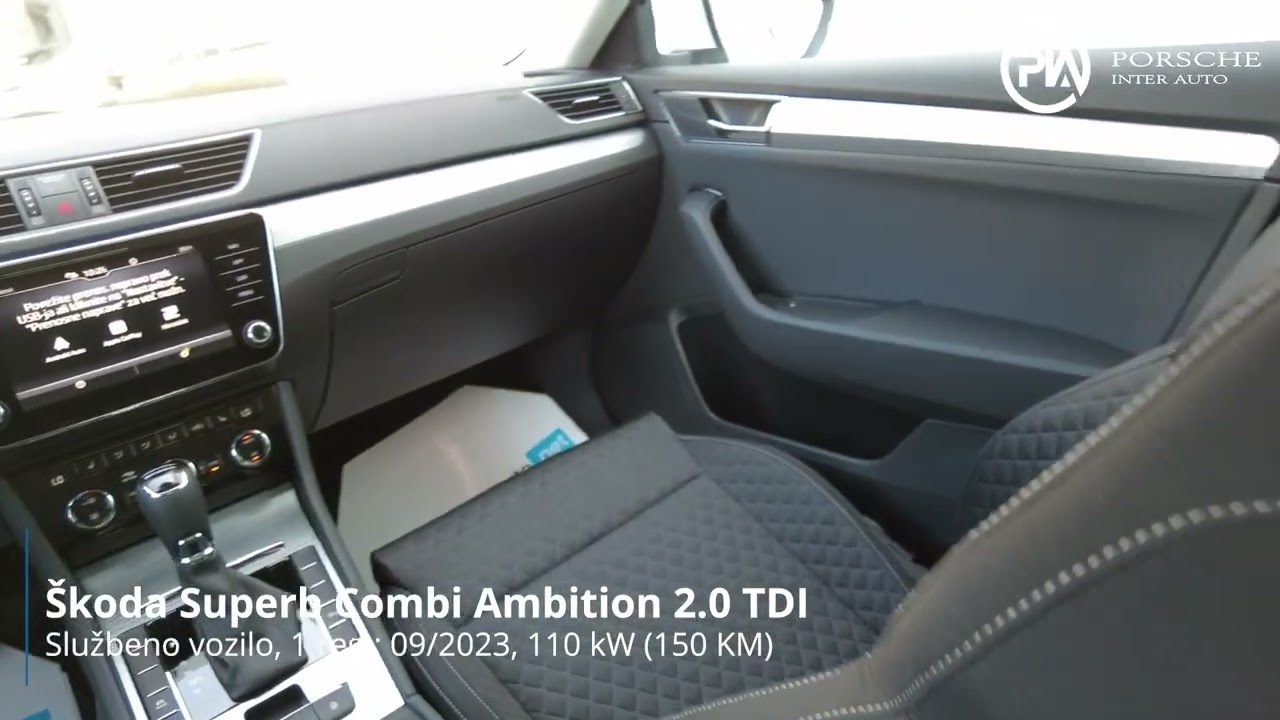 Škoda Superb Combi 2.0 TDI Ambition DSG - SLOVENSKO VOZILO