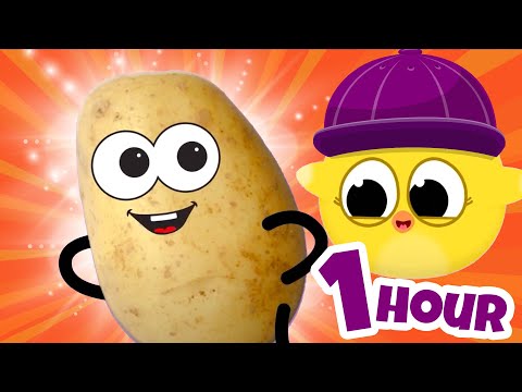 Giligilis: 1 HOUR ALL FUNNY SONGS: Learning Words, Numbers, Suprise Box Opening, Animals for Kids