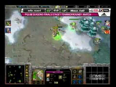 PGL Season 3 Warcraft3 Day1 [04 June, 2008] XiaoT vs ToD