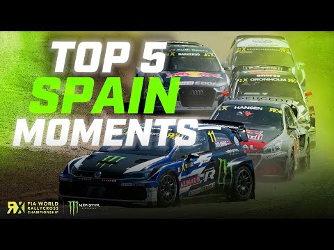 Top 5 Biggest Moments of Spain | FIA World Rallycross
