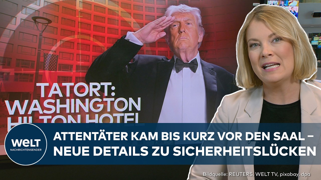USA: Das war der Verlauf des Trump-Attentates! "Täter reiste schwer bewaffnet durch die USA!"