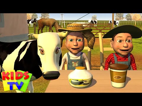 Dona Vaca Canção Infantil + Mais Desenhos animados para Crianças - El Reino