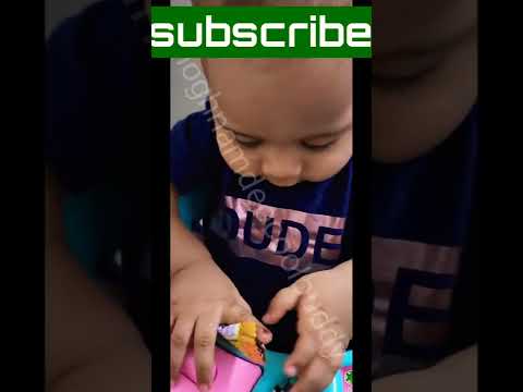 my cute boy amogh try to eat chocolate