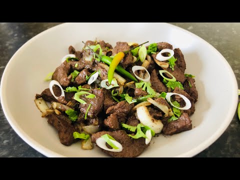 Episode 175| Sautéed Beef Liver | Le Foie Frire| Cuisine Mauritian|