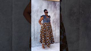 Gorgeous and elegant  ankara summer party dress style #zamakalefashion #fashion #latestafricaprint