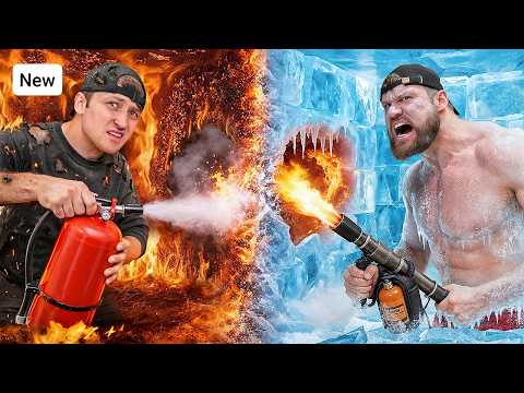 100 Layers of Fire vs 100 Layers of Ice