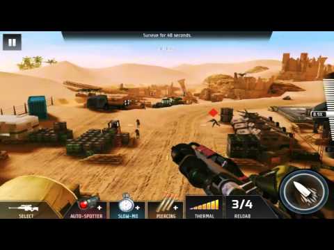 Kill Shot Bravo Region 7 Primary Mission 16 - Survive for 40 seconds