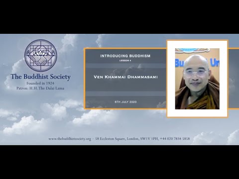 Introducing Buddhism Lesson 4. Noble Eightfold Path by Ven Dhammasami