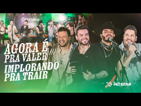 Agora é Pra Valer / Implorando Pra Trair - Max e Luan e Cleber e Cauan [Esqueminha Acústico]