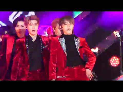 181014 BBQ Super Concert / NCT 127 - Cherry bomb (Taeyong Focus)