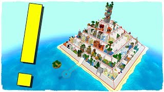 ¡¡LA NUEVA ISLA DE OBSTÁCULOS ES UNA PIRÁMIDE GIGANTE!! - MINECRAFT PIRÁMIDE #1