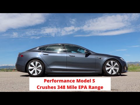 Performance Model S Crushes 348 Mile EPA Range
