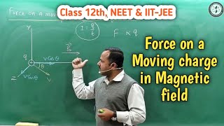 Force on a Moving charge in Magnetic field | Class 12th | Physics Notes #cbse