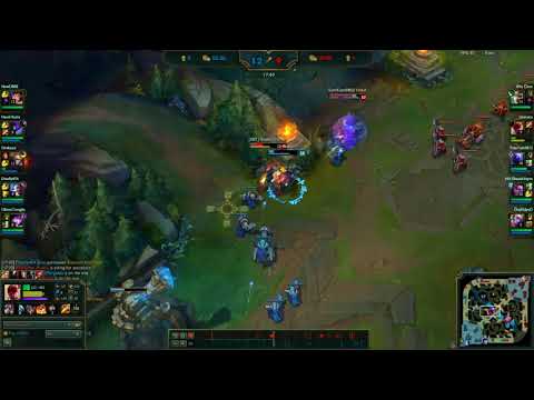 Lee Sin - 200 IQ gank