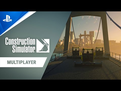 Construction Simulator - Multiplayer Trailer | PS5 & PS4 Games