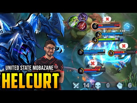 Deadly Monster, Wipe Out All Enemies!! - MVP Plays Top Global Helcurt By MobaZane ~ MLBB