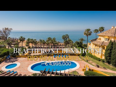 Luxury Duplex Penthouse in Río Real, Marbella - Beachfront & Modern Design