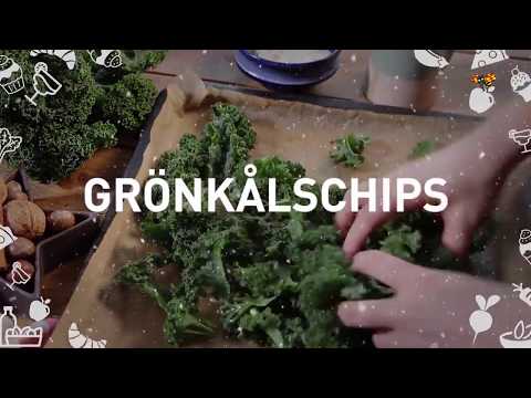 Nyttiga grönkålschips