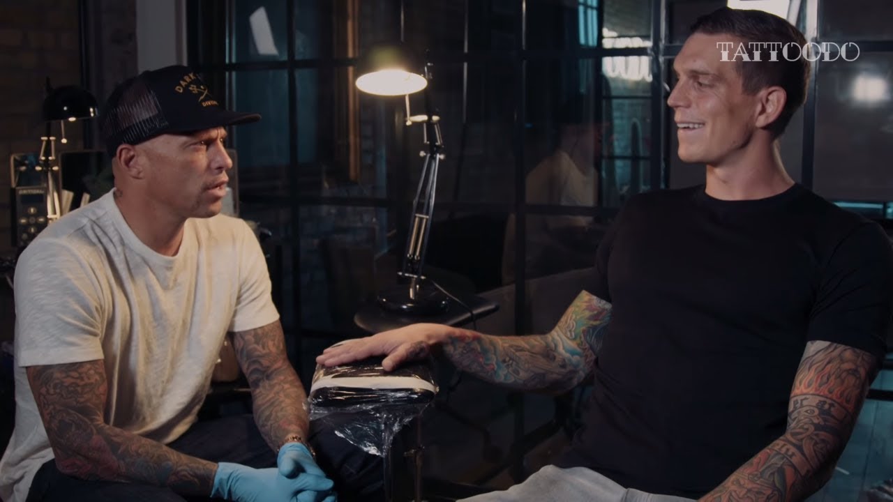 Daniel Agger's Liverpool Tattoo by Ami James