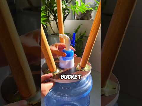 He built a self-cleaning fish tank for almost nothing