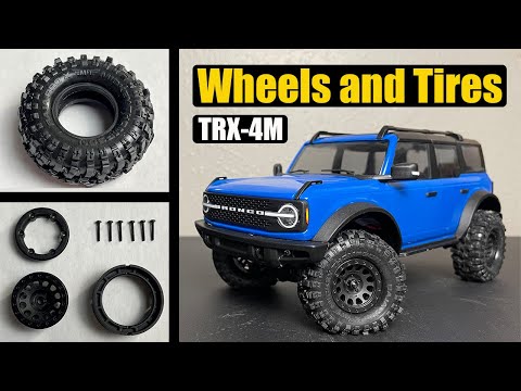 Traxxas Beadlock Wheels and Tires for TRX-4M (Install, Compatibility Test, and Thoughts)