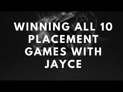 FRESH UNRANKED TO PLAT 5 IN 6 HOURS | 10-0 PLACEMENTS | Full Metal Jayce (4.3 Million Mastery)