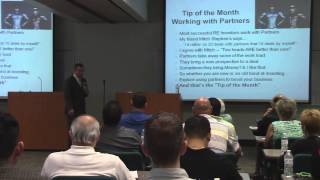 Tip of the Month- "Working with Partners by Dennis Henson"