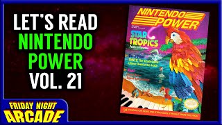 Let's Read Nintendo Power #21 - My First Issue Ever | Friday Night Arcade