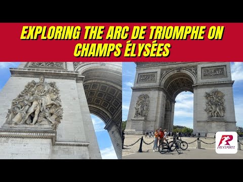 Exploring the Arc de Triomphe on Champs Élysées