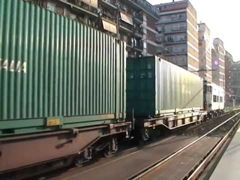 E655.445 OLD in partenza col TC 57106 Pomezia - Rivalta Scrivia