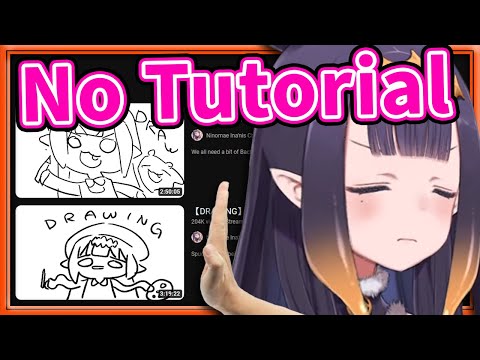 The Reason Ina Can't Make Drawing Tutorials 【Ninomae Ina'nis / HololiveEN】