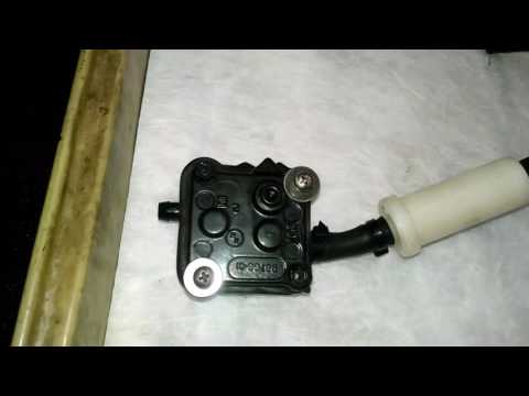 Marine fuel pump test