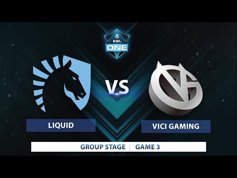 Liquid vs Vici Gaming | Game 3 | ESL One Katowice 2018