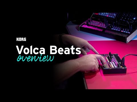 Korg Volca Beats Analog Rhythm Machine 2010s - Black image 4