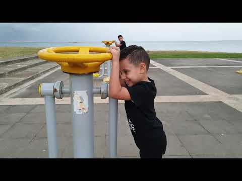 Saif and Hamad alhaj at the beach on trabzon