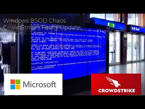 "Windows BSOD Chaos – CrowdStrikes fehlerhaftes Update