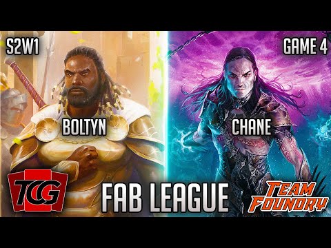 FAB League S2: TCGz Josh Lau (Boltyn) vs. TF Mitchell Tillery (Chane) | Week 1 Game 4