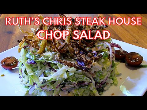 How to make RUTH'S CHRIS STEAK HOUSE'S | Chop Salad