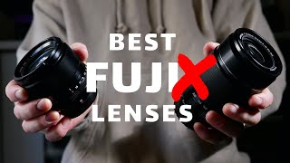 The ULTIMATE FUJIFILM X Lens TIER LIST...For Street Photography