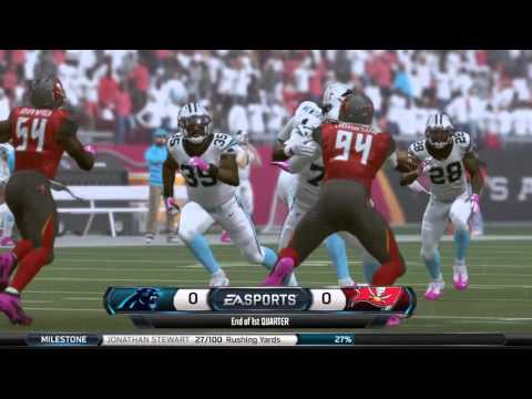 Madden NFL 16 CFM Week 4 Panthers @ Buccaneers