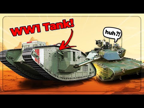 Can WWI Tanks SURVIVE top tier in War Thunder?