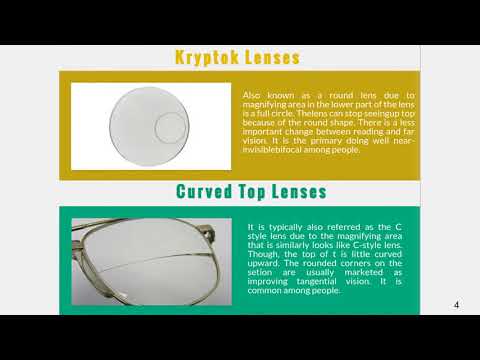 Different Kinds of Bifocal Lenses