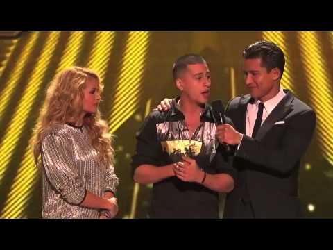 Finale Carlito Olivero Is Eliminated From The X Factor   THE X FACTOR USA 2013