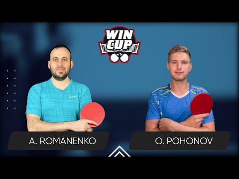 23:45 Andrii Romanenko - Oleksandr Pohonov West 6 WIN CUP 30.06.2024 | Table Tennis WINCUP
