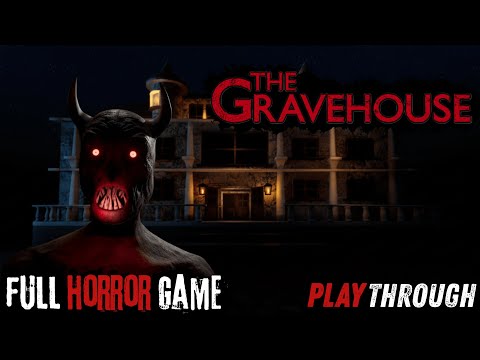 The Gravehouse - Full Horror Game - No Commentary - 1440p