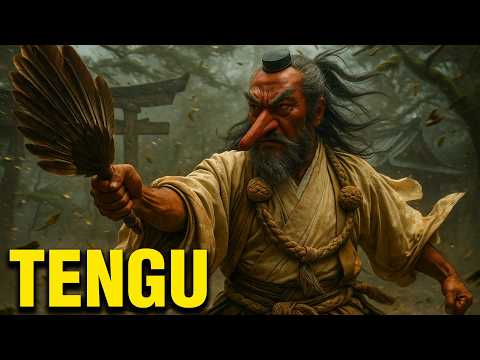 Tengu - The Japanese Demon Who Inspired the Ninjas!