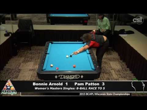Bonnie Arnold vs Pam Patton (Women's Master Singles)