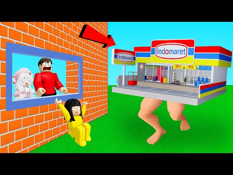 Yuta Mio Buat Benteng Pertahanan Dari Anomali Indomaret Raksasa | ROBLOX