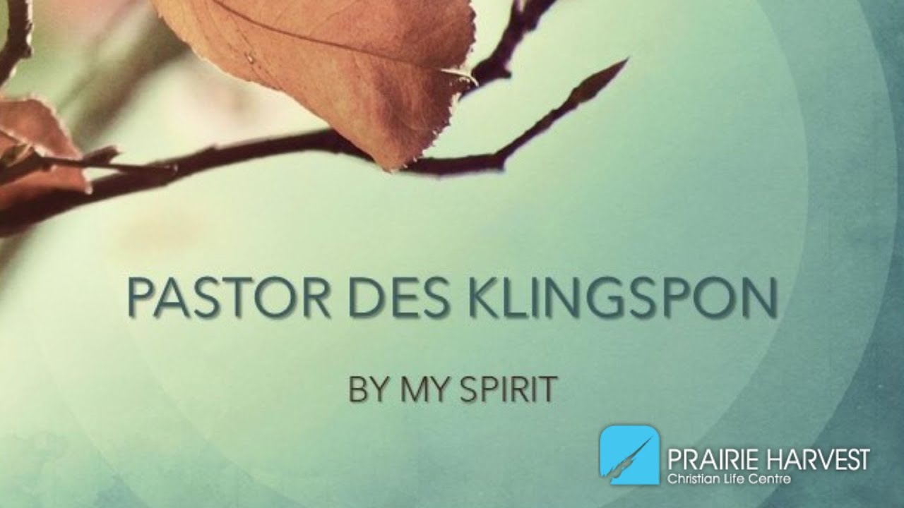 By My Spirit | Des Klingspon