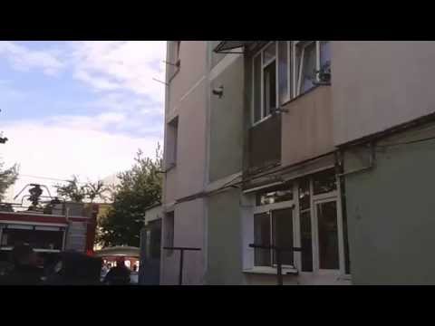 Incendiu pe strada Radu Negru